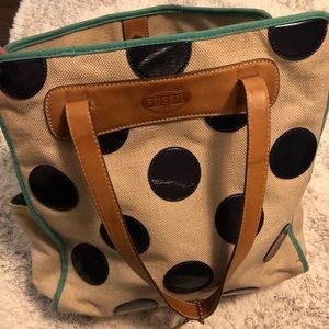 Fossil tote bag